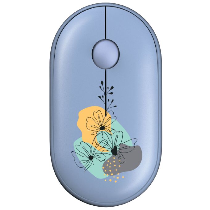 Мишка 2E MF300 Flora Mallow Silent Wireless Blue