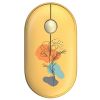 Мишка 2E MF300 Flora Poppy Silent Wireless Yellow