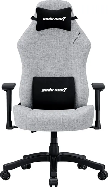 Крісло ігрове Anda Seat Luna Fabric Size L Grey (AD18-44-G-F)