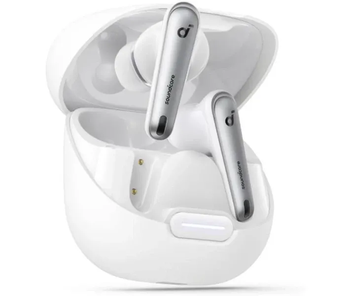 Навушники Anker SoundCore Liberty 4 NC Clear White