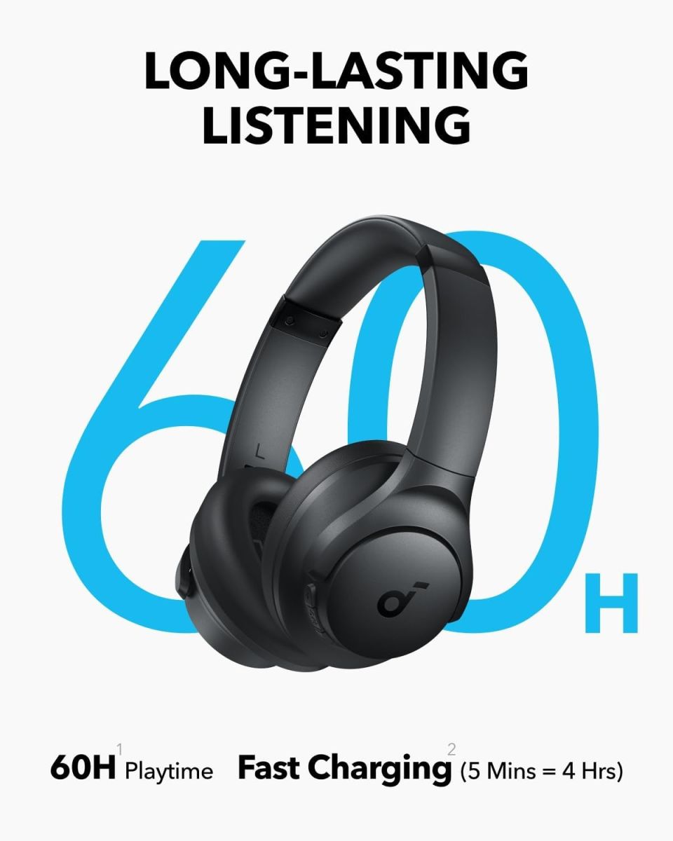 Навушники Anker SoundCore Q11i Grey (A3005GA1)