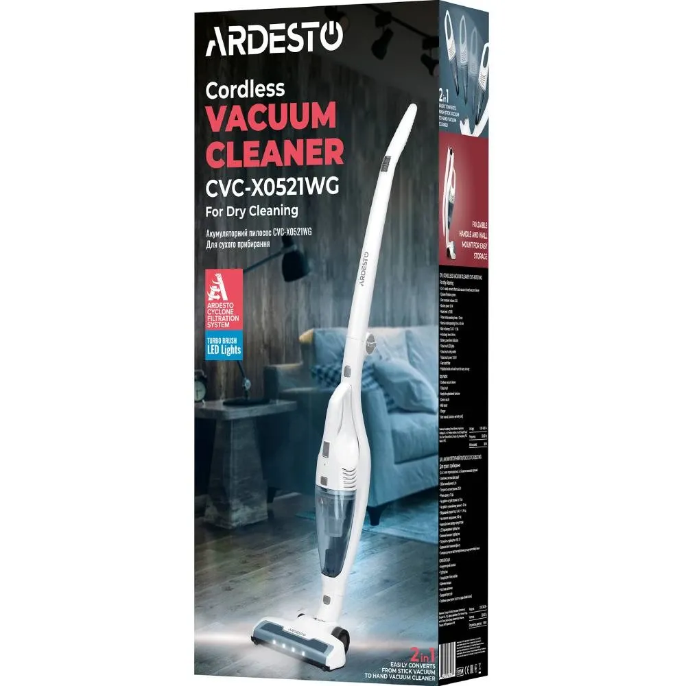Пилосос Ardesto CVC-X0521WG