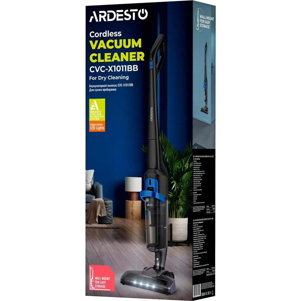 Пилосос Ardesto CVC-X1011BB