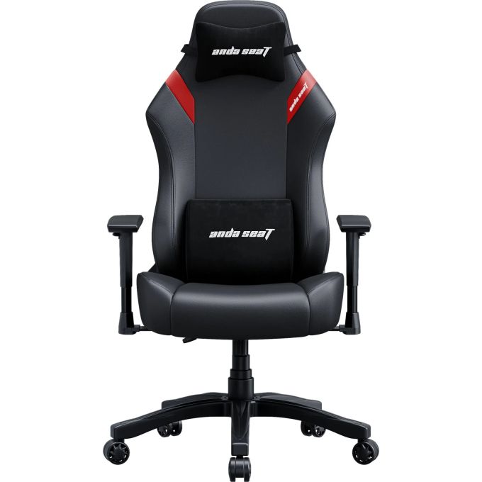 Крісло ігрове Anda Seat Luna Size L Black Red (AD18-44-BR-PV)