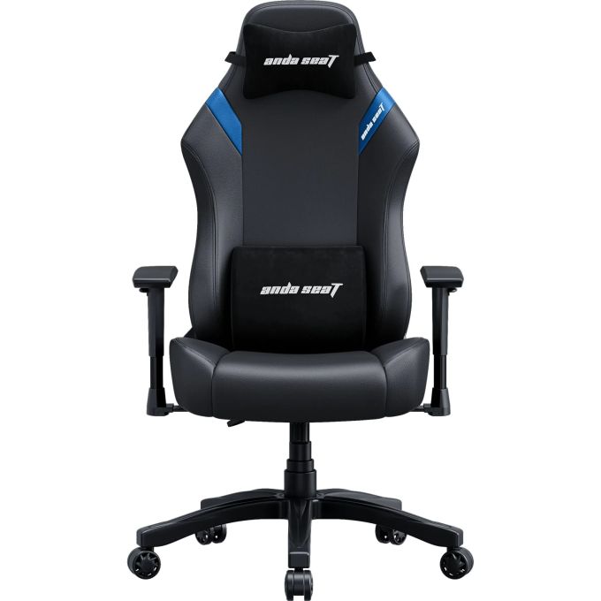Крісло ігрове Anda Seat Luna Size L Black Blue (AD18-44-BS-PV)
