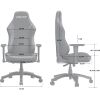 Крісло ігрове Anda Seat Luna Size L Black Blue (AD18-44-BS-PV)