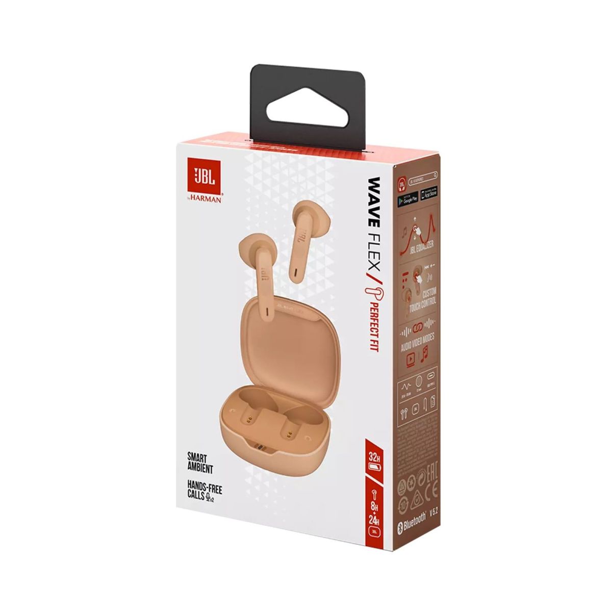 Навушники JBL Wave Flex TWS Beige
