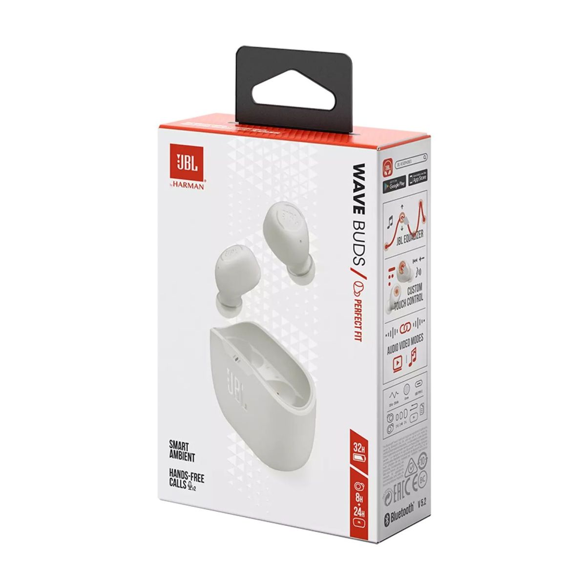 Навушники JBL Wave Buds TWS White
