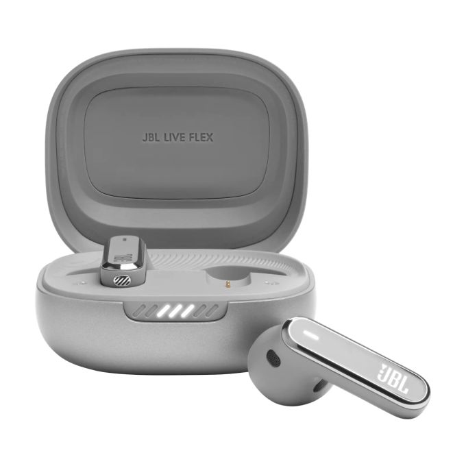 Навушники JBL Live Flex Silver