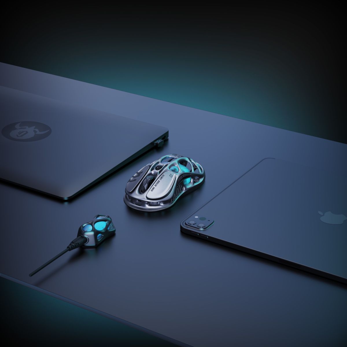 Мишка GravaStar Mercury M1 Pro RGB Gunmetal Gray