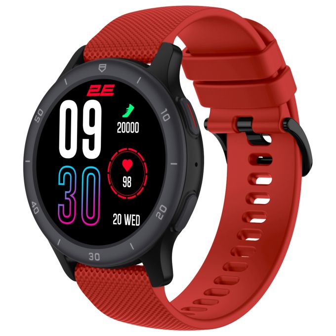 Смарт-годинник 2E Motion GT2 47mm Black Red
