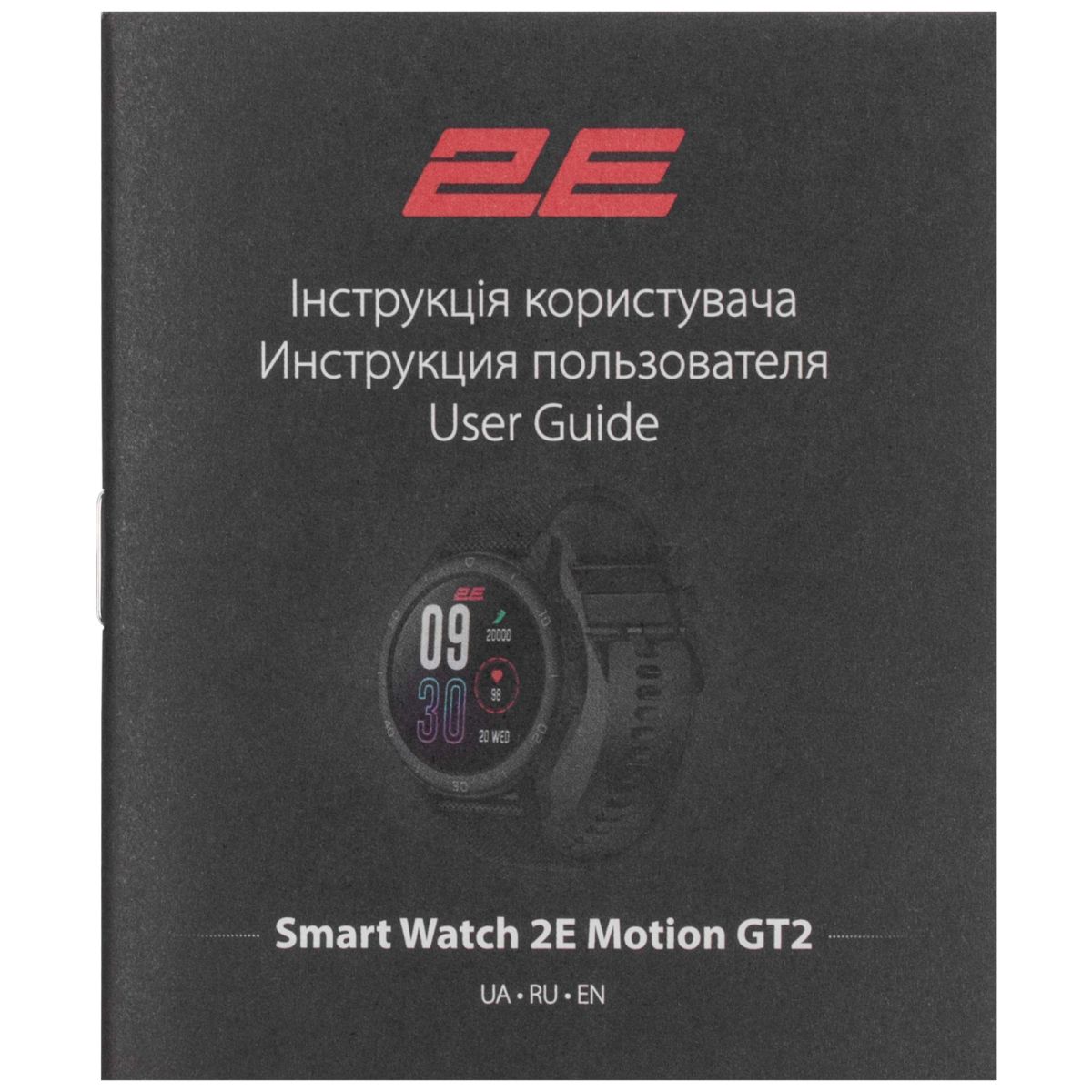 Смарт-годинник 2E Motion GT2 47mm Black