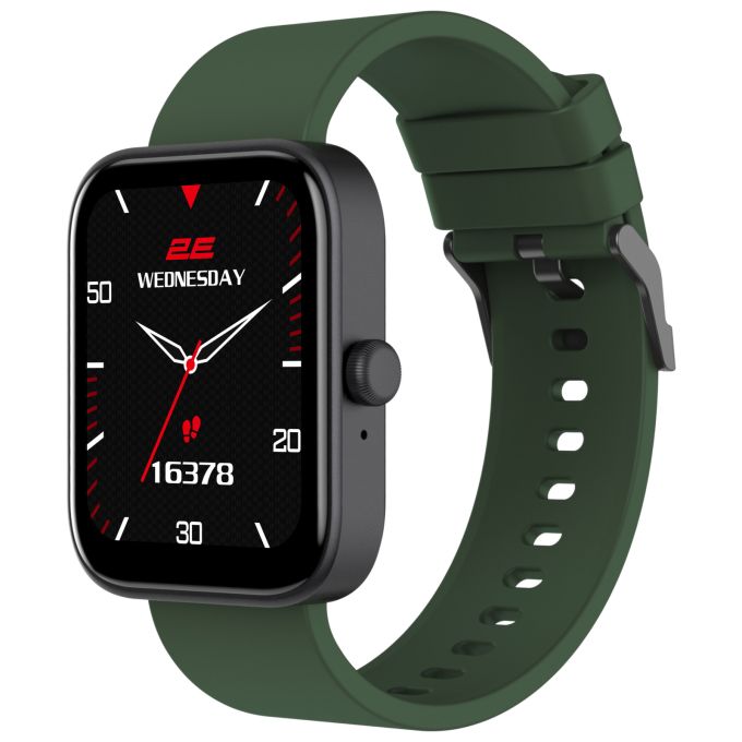 Смарт-годинник 2E Alpha SQ Music Edition 46mm Black Green