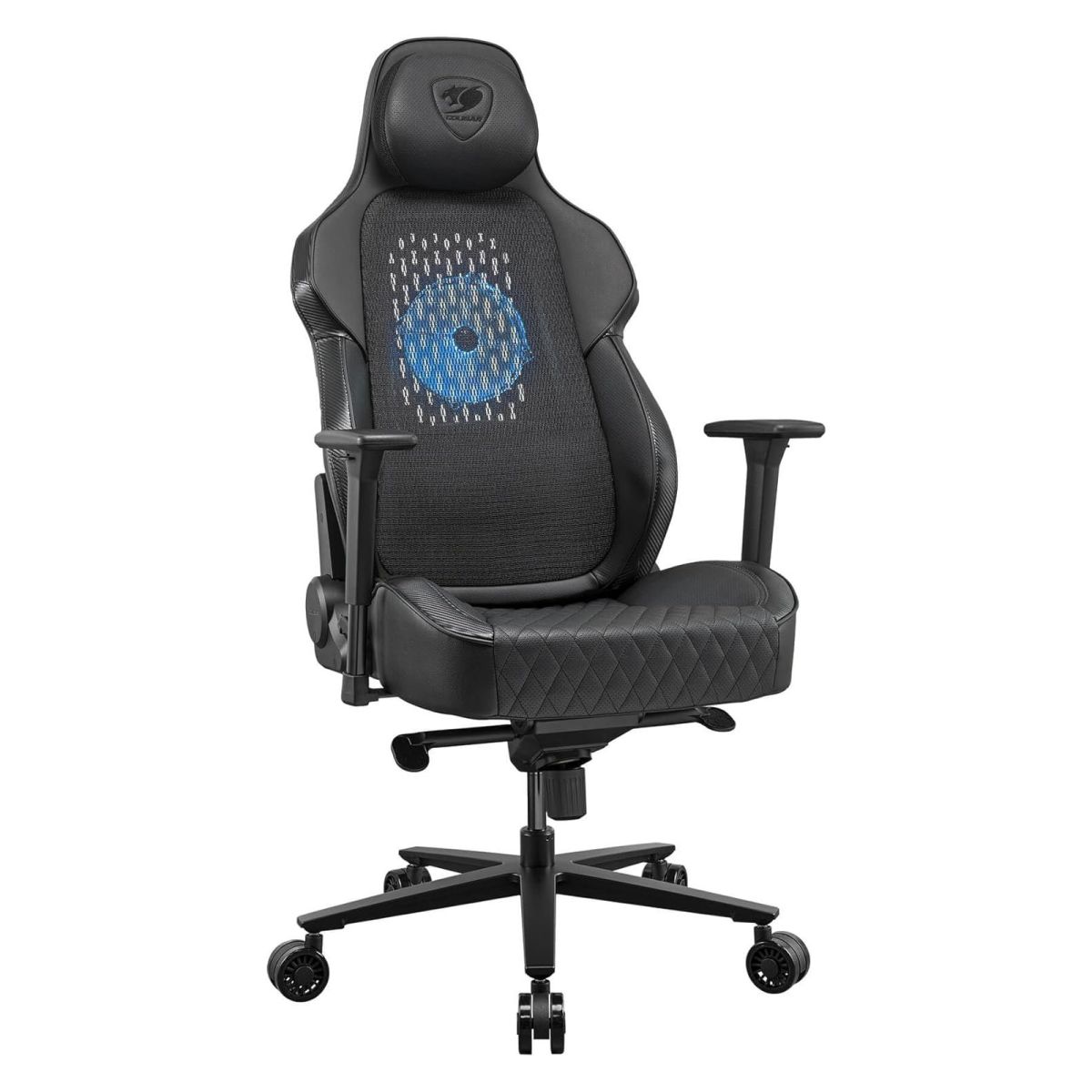 Крісло ігрове Cougar NxSys Aero Black
