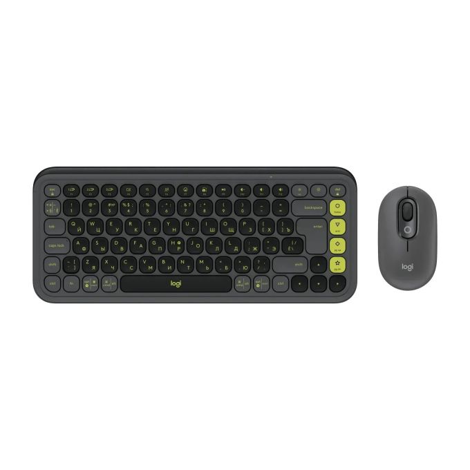 Комплект Logitech POP Icon Combo Bluetooth UA Graphite (920-013156)