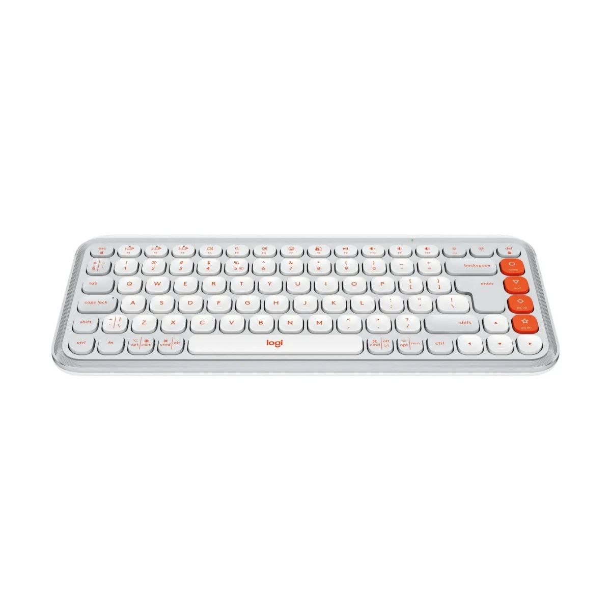 Клавіатура Logitech POP Icon Keys Bluetooth UA Off-White (920-013072)