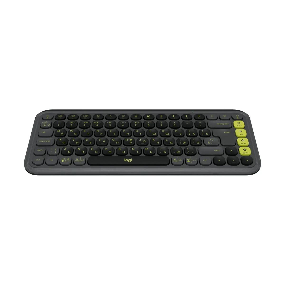 Клавіатура Logitech POP Icon Keys Bluetooth UA Graphite (920-013157)