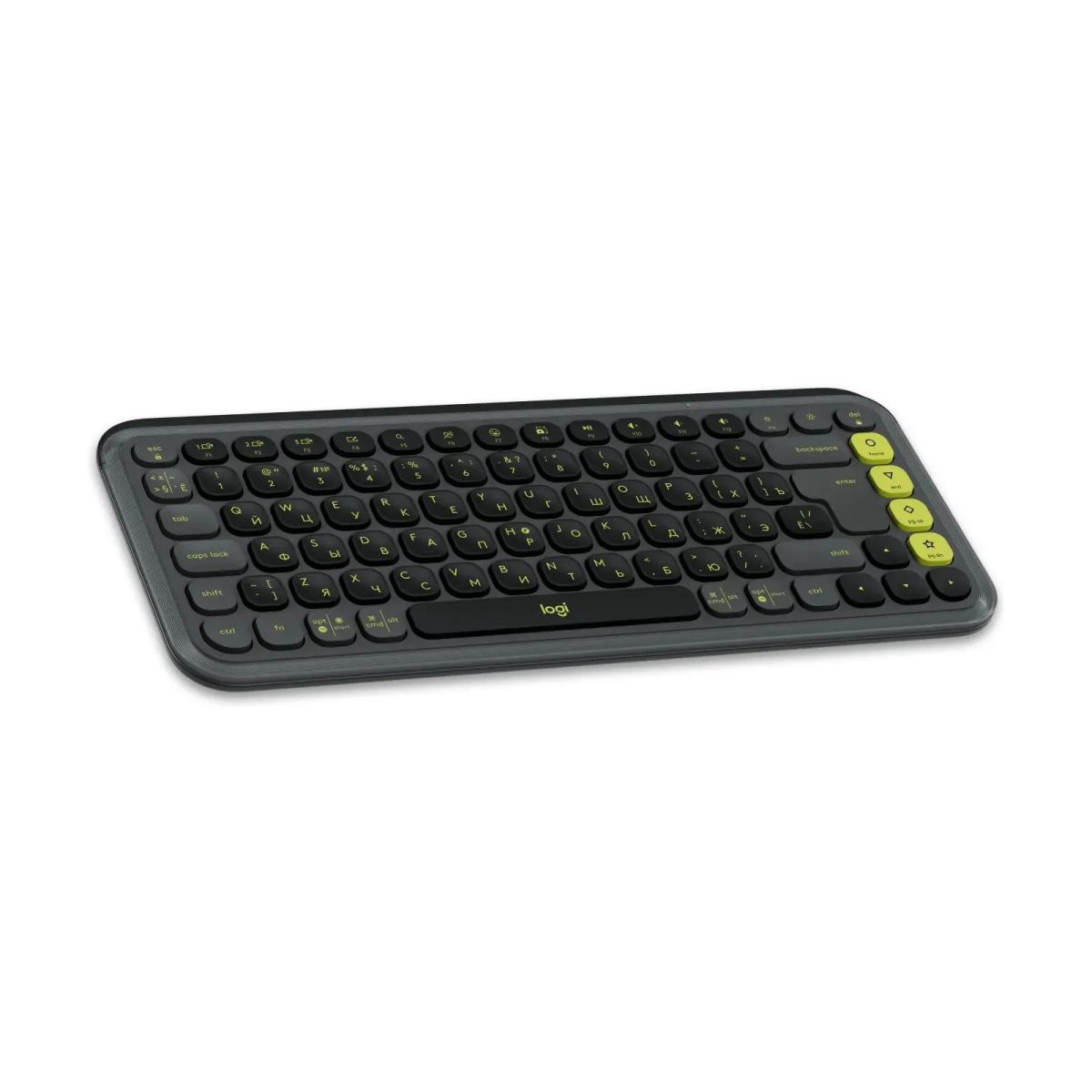 Клавіатура Logitech POP Icon Keys Bluetooth UA Graphite (920-013157)