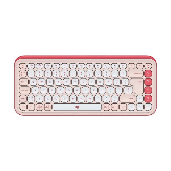Клавіатура Logitech POP Icon Keys Bluetooth UA Rose (920-013073)