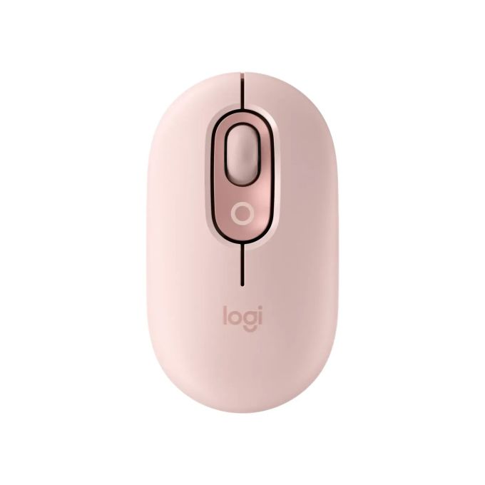 Мишка Logitech POP Mouse With Emoji Bluetooth Rose (910-007413)