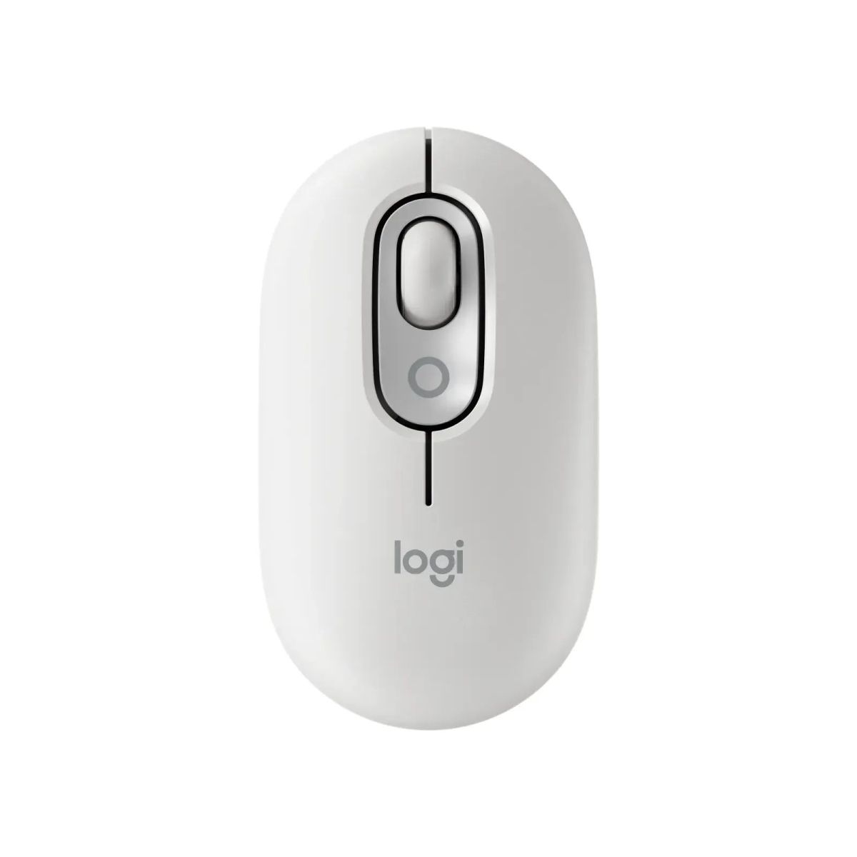 Мишка Logitech POP Mouse With Emoji Bluetooth Off-White (910-007411)
