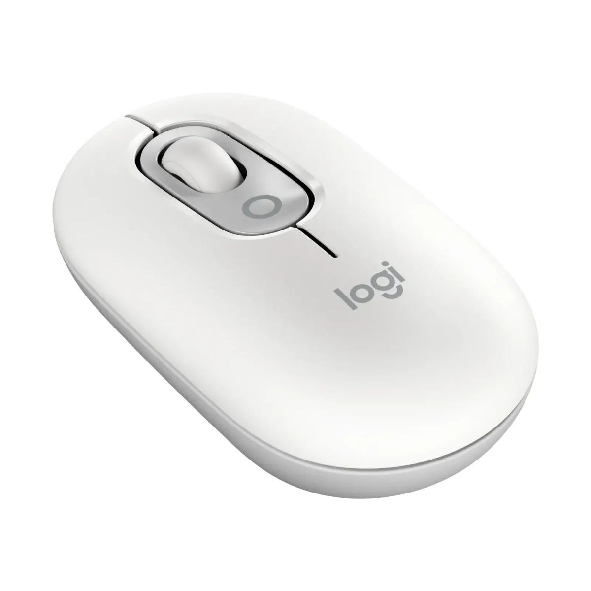 Мишка Logitech POP Mouse With Emoji Bluetooth Off-White (910-007411)