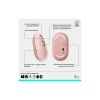 Комплект Logitech POP Icon Combo Bluetooth UA Rose (920-013142)