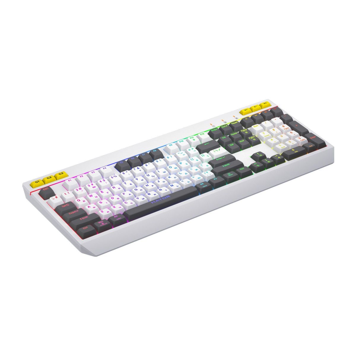 Клавіатура Hator Icefall White (HTK405UA)