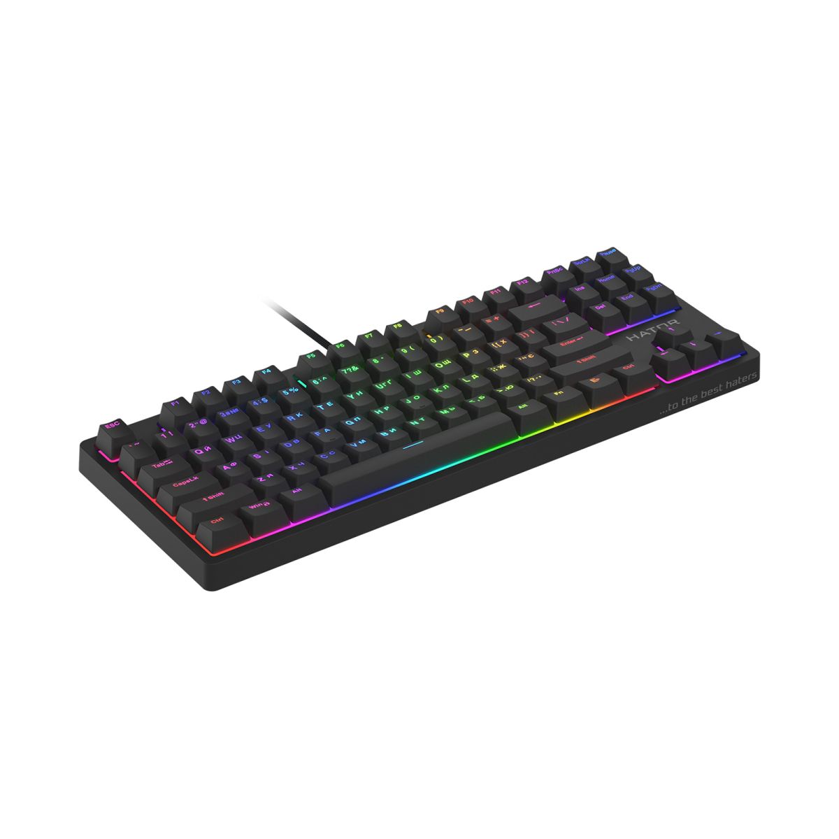 Клавіатура Hator Rockfall 2 Mecha TKL Orange Black (HTK-520)