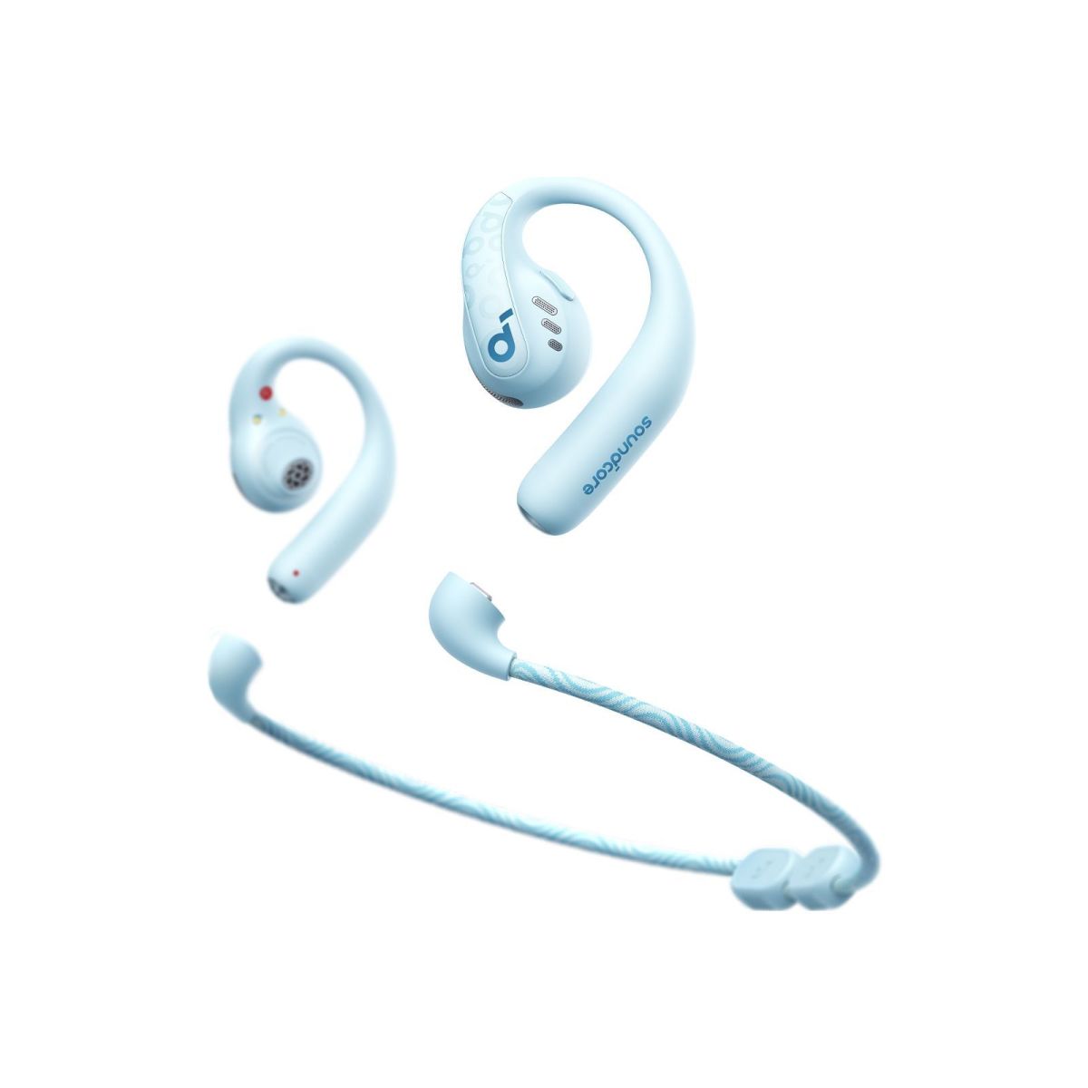 Навушники Anker SoundCore AeroFit Pro Blue (A3871G61)