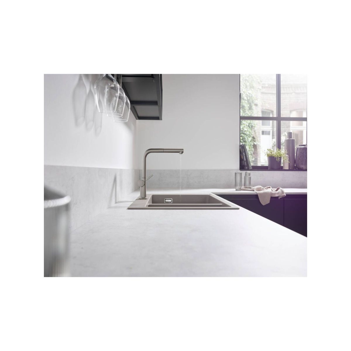 Змішувач для кухні Hansgrohe Talis M54 Сталь (72808800)