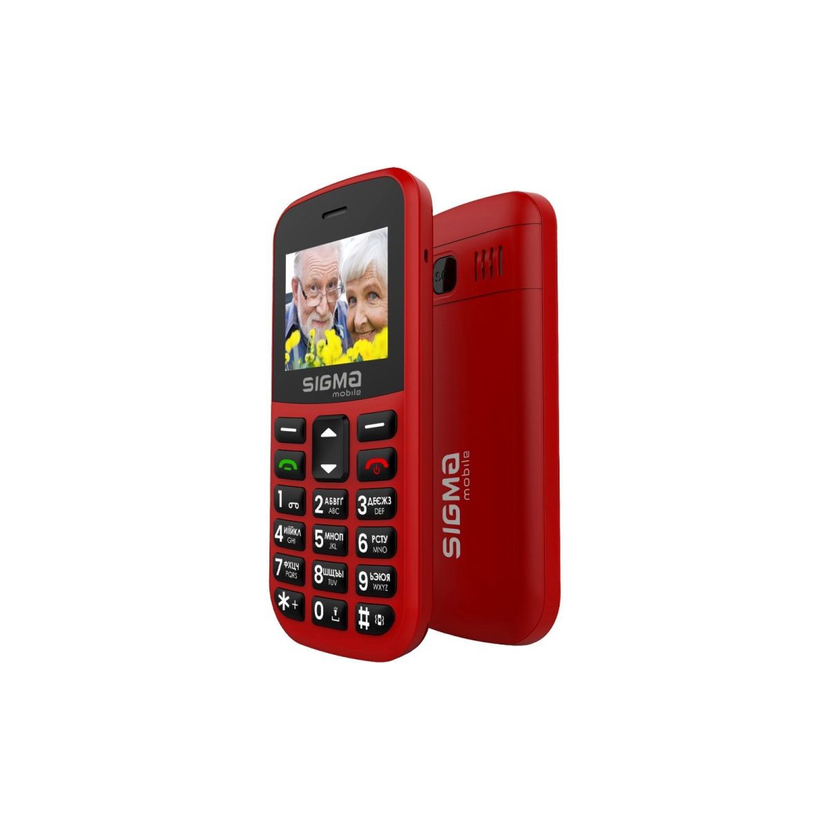 Мобільний телефон Sigma Comfort 50 Easy TYPE-C Red