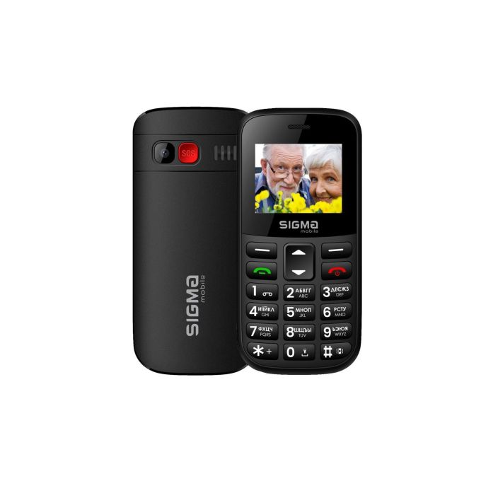 Мобільний телефон Sigma Comfort 50 Easy TYPE-C Black