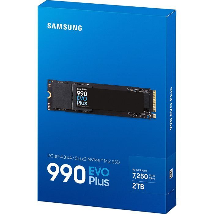 Накопичувач SSD Samsung 990 EVO Plus 2TB M.2 2280 (MZ-V9S2T0BW)