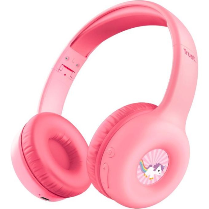 Навушники Trust Nouna Kids Wireless Pink