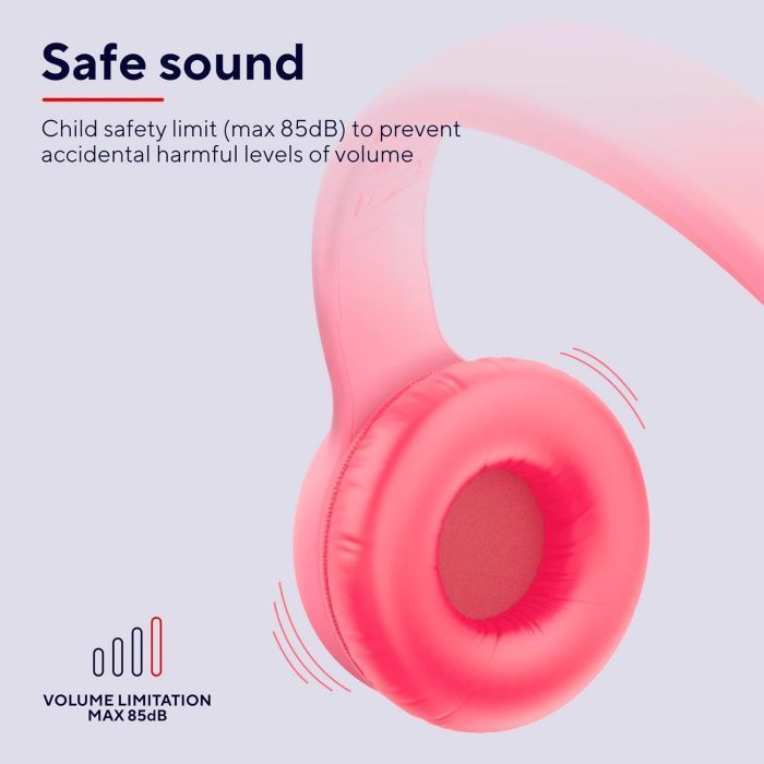 Навушники Trust Nouna Kids Wireless Pink