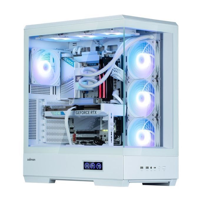 Корпус Zalman P50 DS White