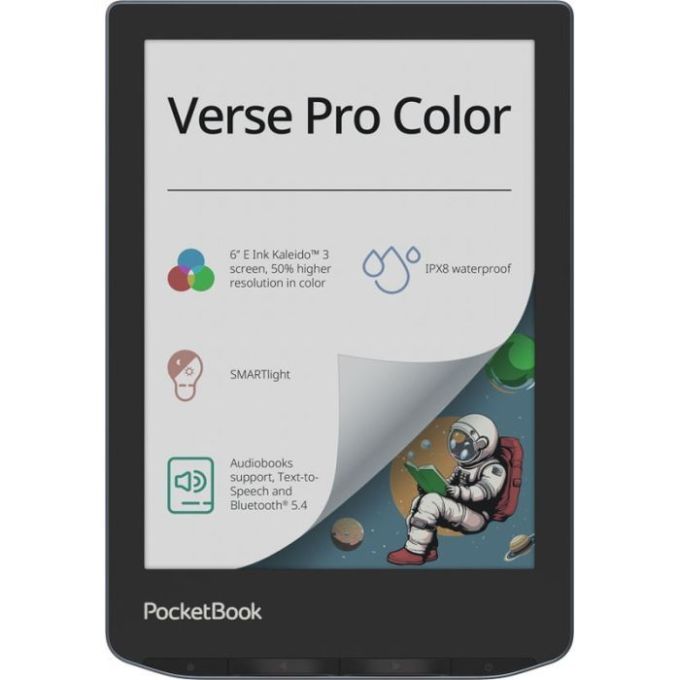Електронна книга Pocketbook 634K3 Verse Pro Color StormySea