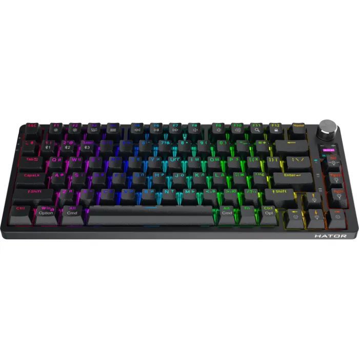 Клавіатура Hator Icefall Pro Wireless Black (HTK450UA)