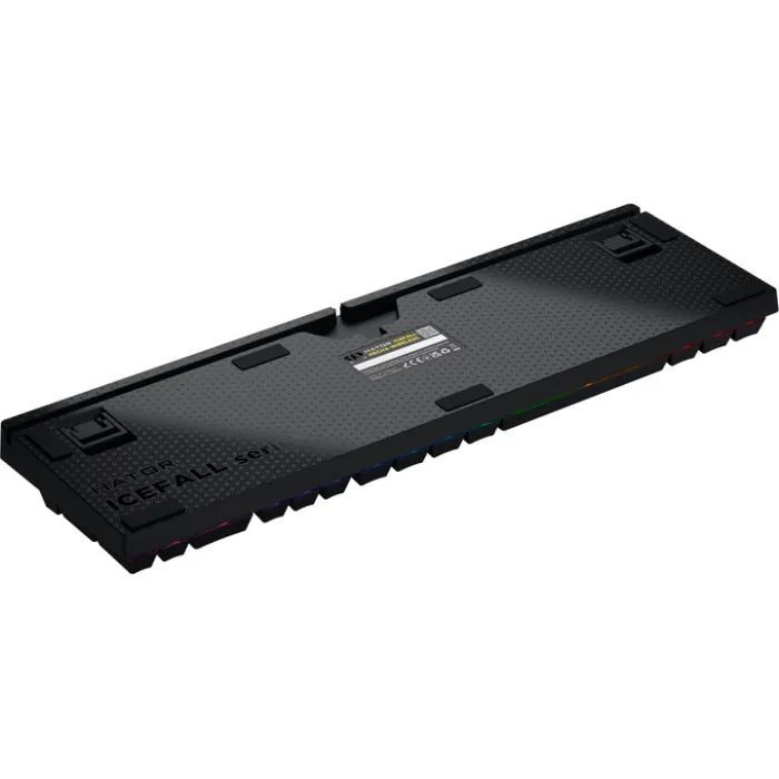 Клавіатура Hator Icefall Mecha Rainbow Wireless Black (HTK204UA)