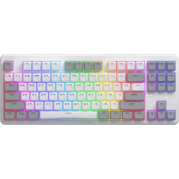 Клавіатура Hator Rockfall 3 Mecha TKL Wireless White (HTK851UA)