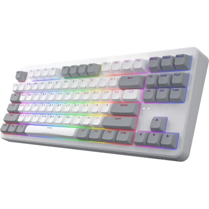 Клавіатура Hator Rockfall 3 Mecha TKL Wireless White (HTK851UA)