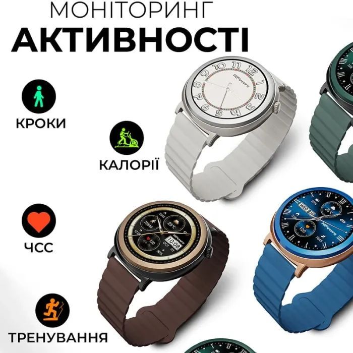 Смарт-годинник HiFuture Aurora Dark Green