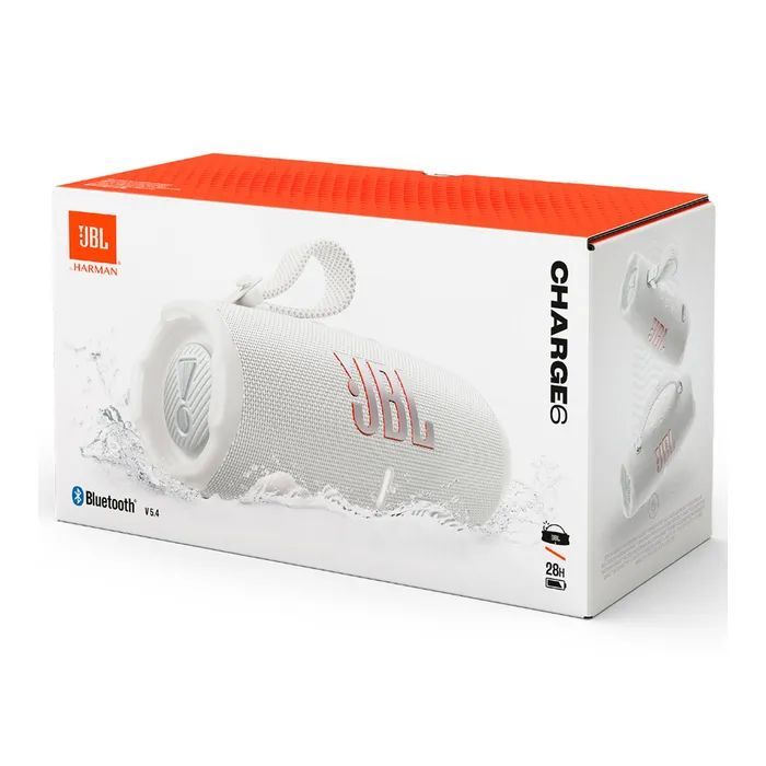 Акустична система JBL Charge 6 White