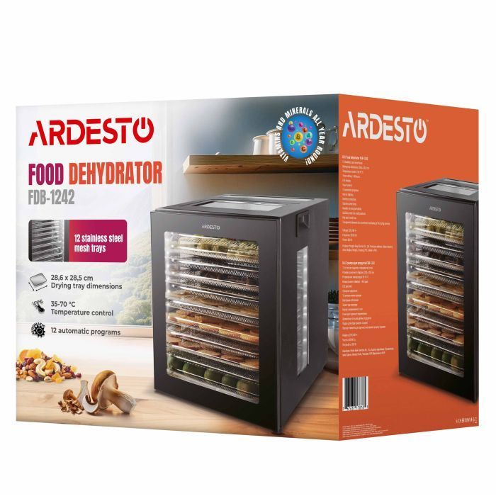 Сушарка для продуктів Ardesto FDB-1242