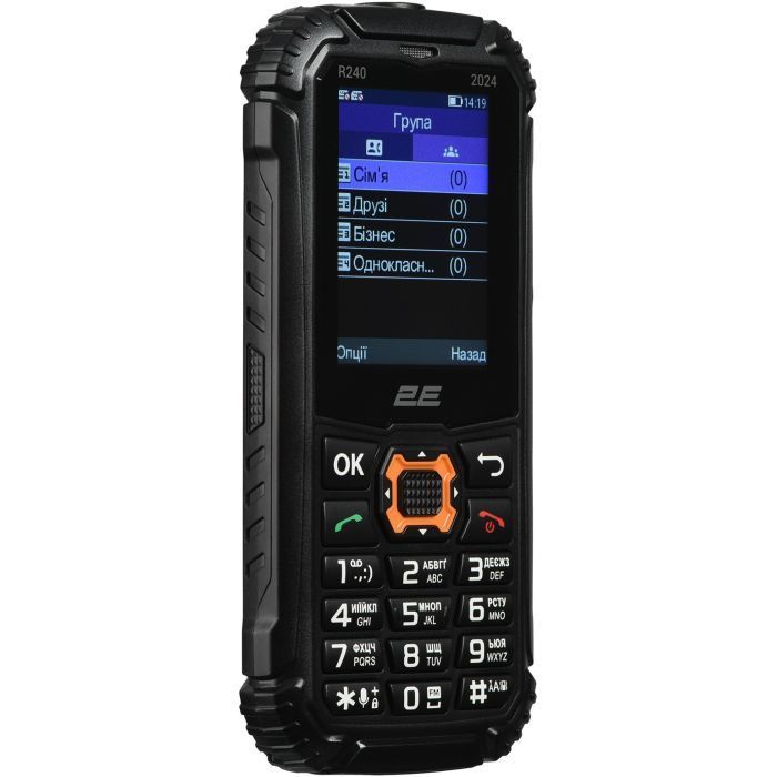 Мобільний телефон 2E R240 2025 Black