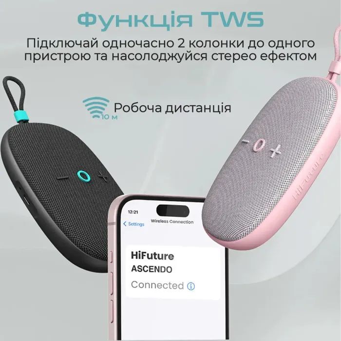 Акустична система HiFuture Ascendo 20W Beige
