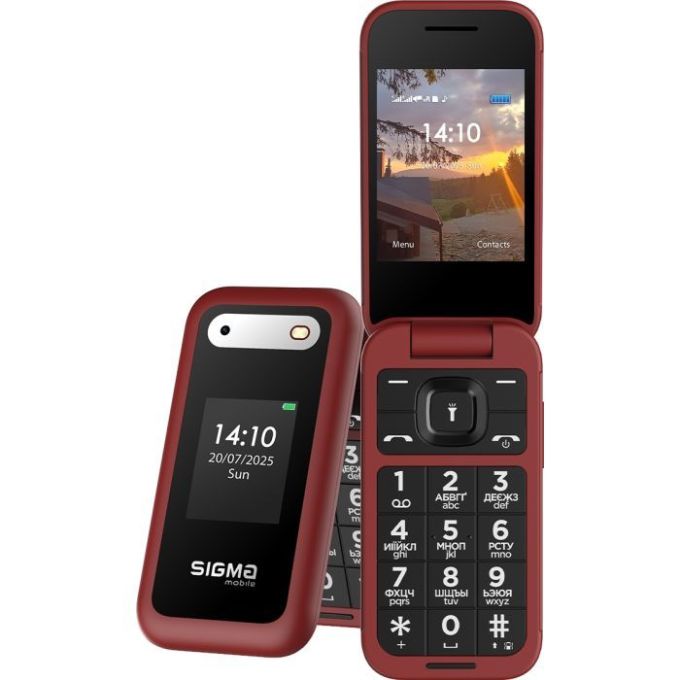 Мобільний телефон Sigma X-style 281 Clik Red
