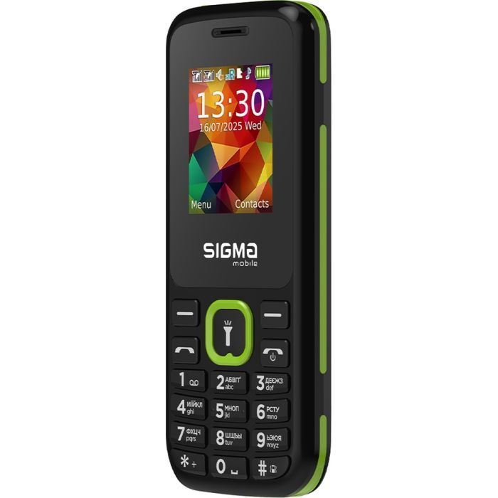 Мобільний телефон Sigma X-style 171 Mini Black Green