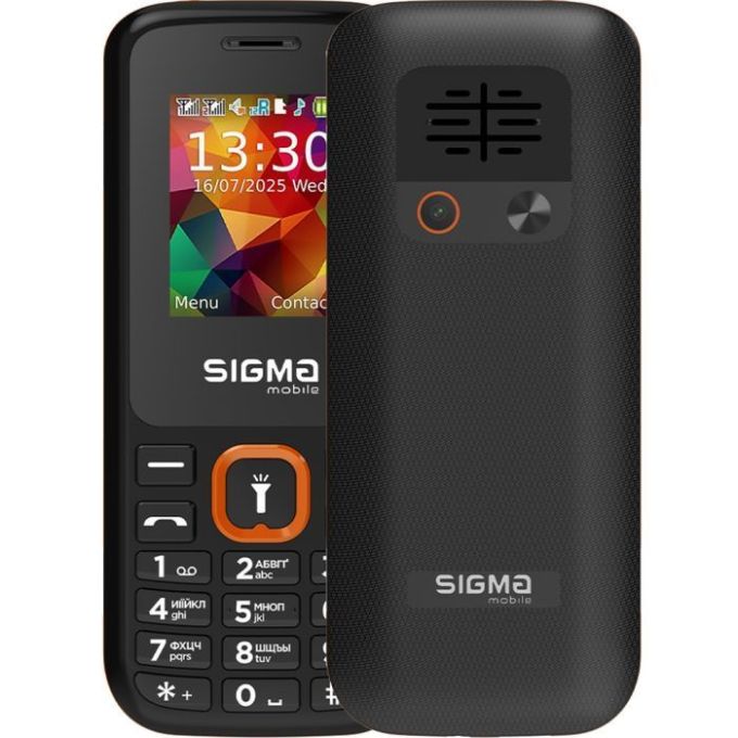 Мобільний телефон Sigma X-style 171 Mini Black Orange